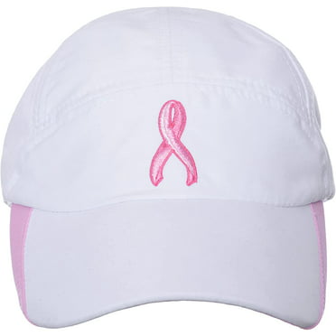 White Size One Size Fits Most Y&W Headwear Breast Cancer Awareness Pink Pink 
